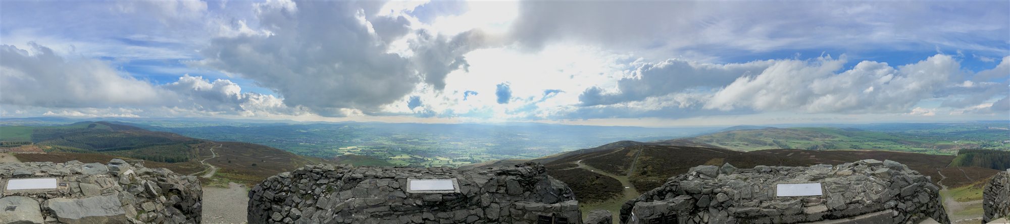 Panoramic view from the Jubilee Tower summit